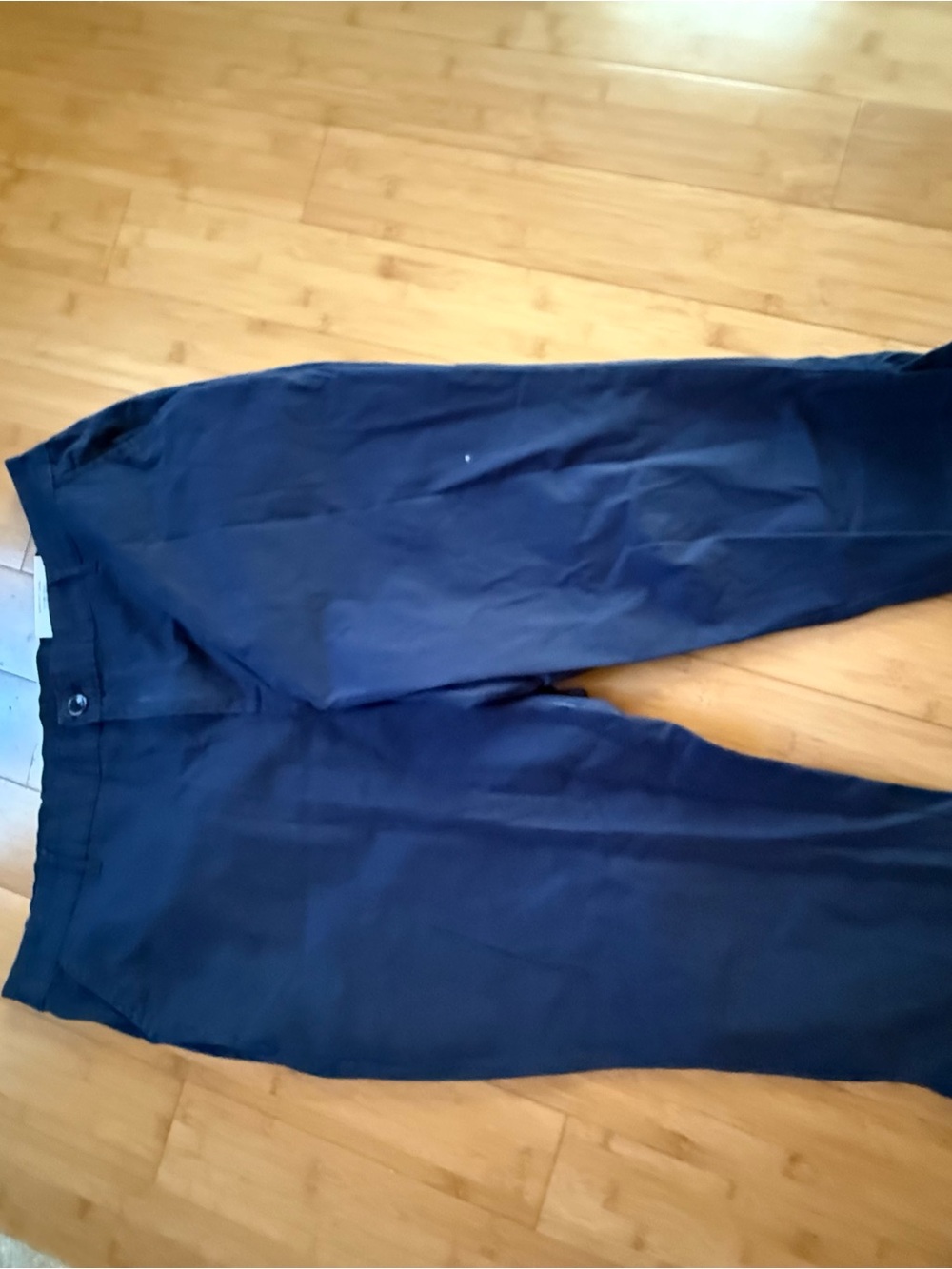 NWT Style & Co. Comfort Capri Pants 18W Industrial Blue Mid Rise Cropped